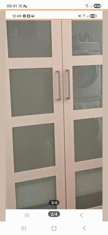 IKEA Pax 2 glazen deuren gratis af te halen