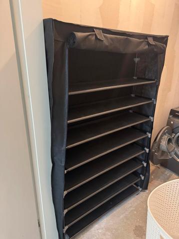 Praktische Schoenenkast met 9 Vakken - Zwart GRATIS OPHALEN