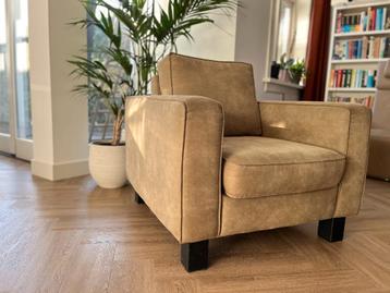 Moderne groengrijze fauteuil (bxhxd: 91x88x93 cm)