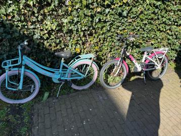 Gratis 2 kinderfietsen met bagagedrager 20 inch