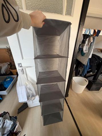 Opbergers voor Kast - Grijs & Zwart