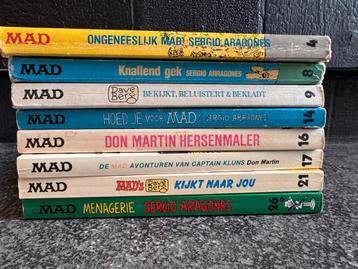 MAD Pocketboekjes uit de jaren '80 - Diverse nummers