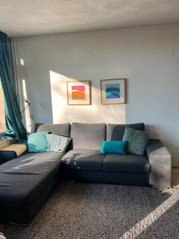 Gratis: Comfortabele grijze hoekbank, rookvrij huis