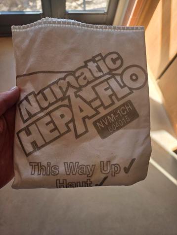 Gratis - 6x Numatic HEPA-FLO stofzuigerzakken NVM-1CH 604015