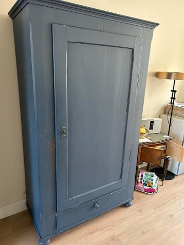 Vintage Kast met Lade en Legplanken