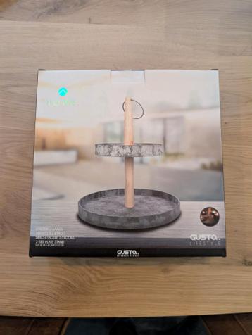 Nieuwe Gusto Lifestyle Etagere 2-laags - Gratis Afhalen