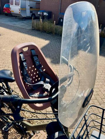 Yepp fietsstoeltje voorop met windscherm - opknapper