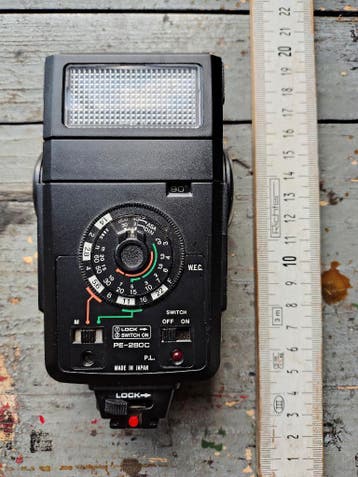 Panasonic PE-280C flitser, vintage