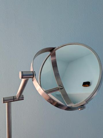 Badkamerspiegel met vergrootglas, dubbelzijdig