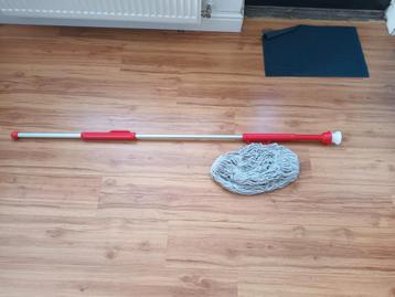 Vloermop speciaal voor houten vloeren