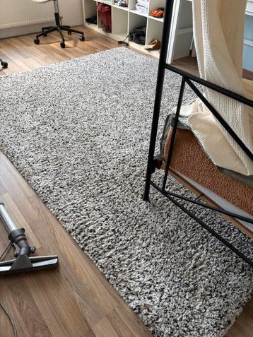 Hoogpolig vloerkleed - Grijs