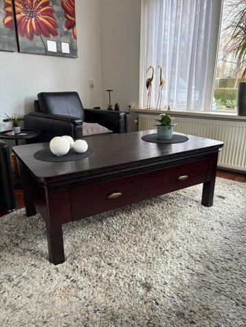 Salontafel met lade - 135x75x50 cm