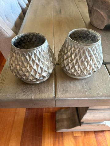 Gratis ophalen: 2 waxinelichthouders