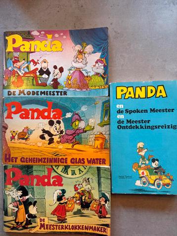 Panda stripboeken uit de jaren '80