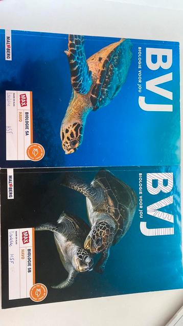 Oude havo-schoolboeken (gs, bio, wis B, scheikunde)