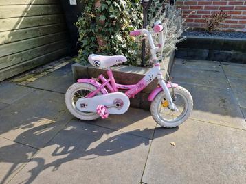 Roze kinderfietsje - Lilly