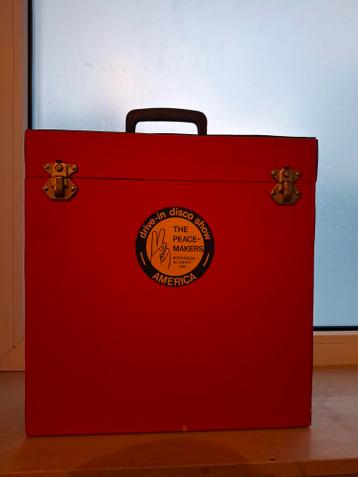 Vintage LP Koffer - Drive-in Disco Show The Peace Makers