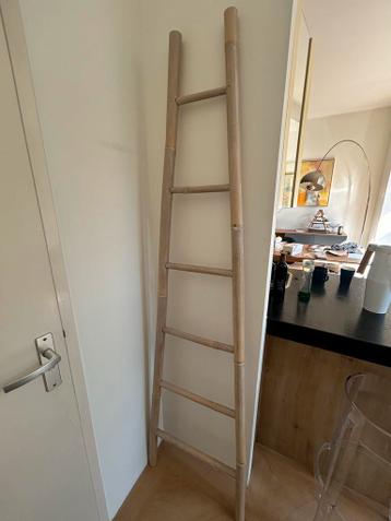 Decoratieve Bamboe Rek / Ladder -GRATIS vandaag ophalen