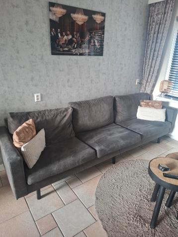 Gratis antraciet bankstel (280cm) - Ideaal voor speelkamer