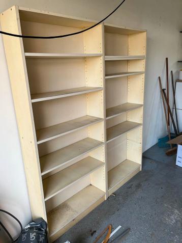 2 Open opbergkasten voor bergruimte