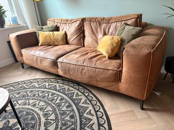 4-zits Bank Boris Bommel meubels cognac