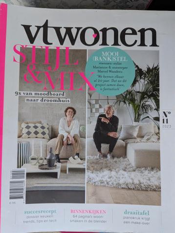 Stapel vtwonen magazines 2021-2023 - Gratis af te halen