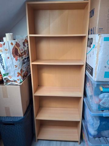 Boekenkast met 5 Planken 170x60x25cm