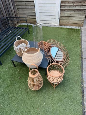 Rotan decoratie set - gratis af te halen