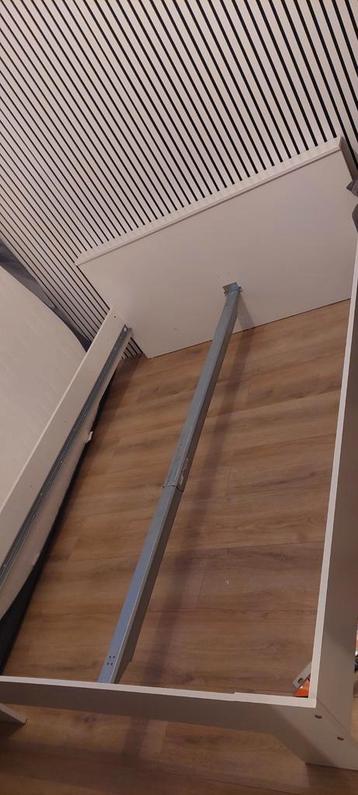 Bedombouw wit met lattenbodem 140x200 gratis ophalen