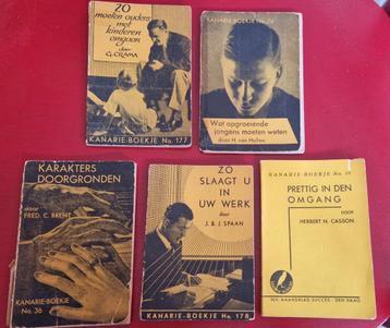 5 Kanarie-boekjes: Opvoeding, psychologie en werk