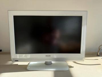 Philips LCD TV 32 inch - Wit - met standaard