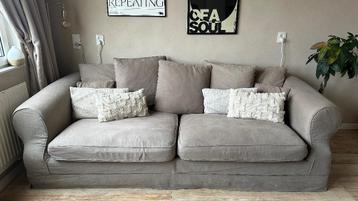 Taupe bank Rofra 260 cm – unieke maat (110x260)