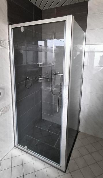 Lino 90 x 195 cm draaideur en 90 x 195 Lino zijwand