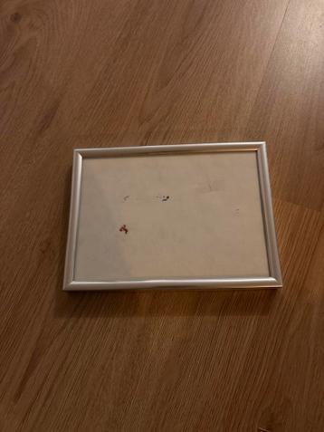 Zilverkleurige fotolijst (A4 formaat)