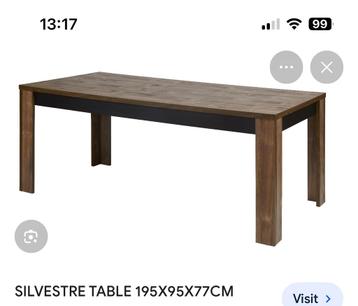 Nieuw tafelonderstel zonder blad - ongebruikt