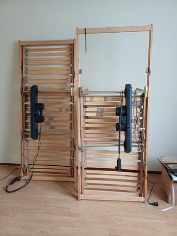 Elektrisch verstelbare lattenbodems (2 stuks)