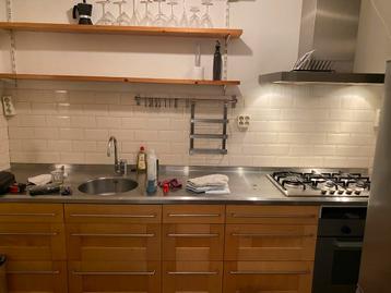 1 Ikea Faktum ladeblok 60cm compleet plus 2 extra lades