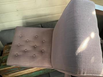 6 eetkamerstoelen oud roze