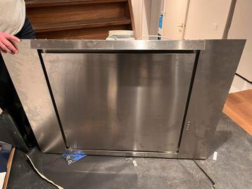 RVS Afzuigkap aan de wand