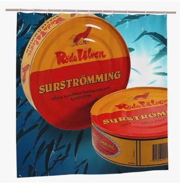 Surstromming douche gordijn