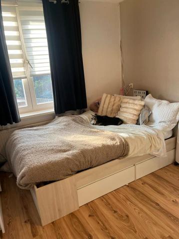 Bed met lades 140x200 - Ideaal voor kleine ruimtes