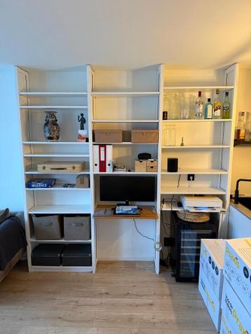 Lundia kast met geïntegreerd bureau