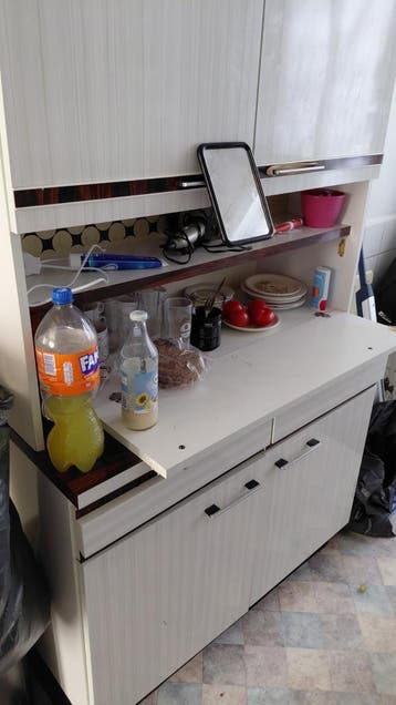 Keukenblok met bovenkasten en werkblad - Nieuwegein