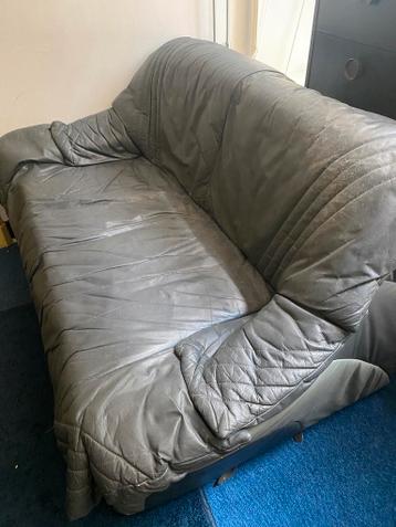 Tweezits bank grijs gratis