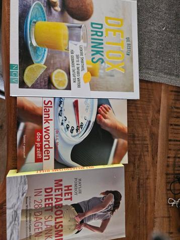 Boeken over detox, afvallen en metabolisme dieet