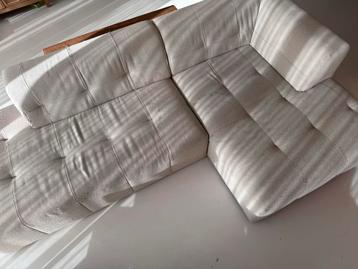 Bodilson bank - Comfortabele hoekbank in lichte stof