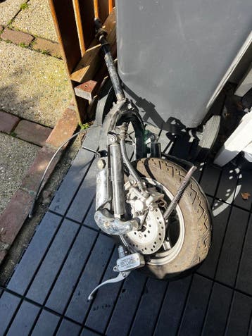 Ebretti 518 voorvork compleet