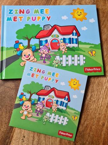 Boekje met cd 'zing mee met puppy'