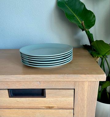 GRATIS | Dinerborden groen (6 stuks)