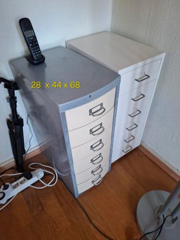 Archiefkastjes A4 - Set van 2 ladekasten